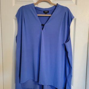 Plus Size 2X Blue Shell by Jones New York